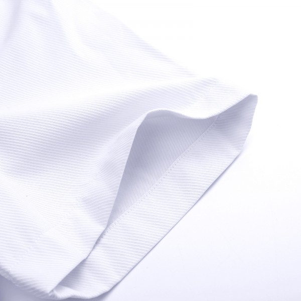 金盾白衬衫女短袖商务职业工装衬衣学生正装定制工作服韩版修身女