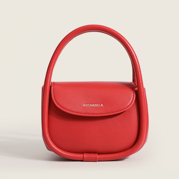 潮流小众设计新款马卡龙软皮包网红同款手提小包单肩斜挎女包